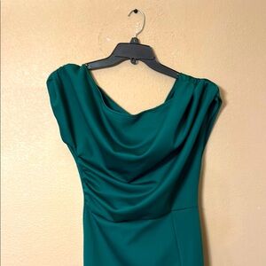 Elegant Teal Dress